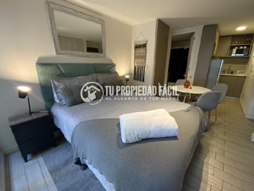 Departamento en arriendo mensual en Metro santa ana y cal y canto, panamericana, costanera norte, Santiago - 1 dormitorio, 1 baño