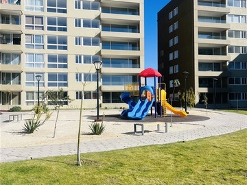 Departamento en arriendo mensual en Condominio Barrio Universitario, La Serena - 3 dormitorios, 2 baños