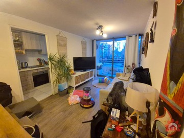 Departamento en venta en Departamento 2D 2B con Terraza en Barrio Dieciocho, Santiago - 2 dormitorios, 2 baños