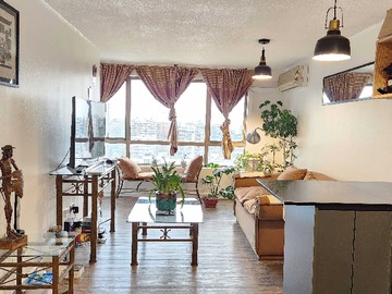 Departamento en arriendo mensual en Providencia 2D Amoblado cerca de Costanera (182664), Providencia - 2 dormitorios, 1 baño