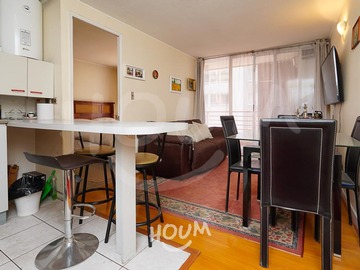 Departamento en venta en General Amengual, Estación Central - 1 dormitorio, 1 baño