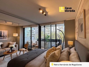 Departamento en arriendo mensual en Arriendo Deptos. Nuevos 1D+1B en Las Condes (168342), Las Condes - 1 dormitorio, 1 baño