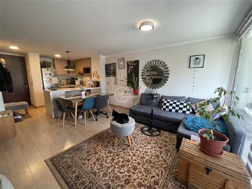 Departamento en venta en Estrella Solitaria / Hamburgo, Ñuñoa - 1 dormitorio, 2 baños
