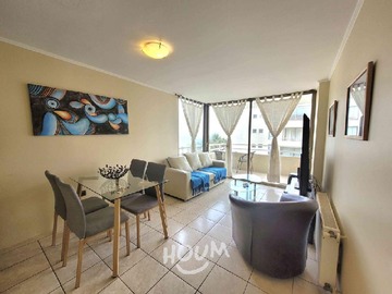 Departamento en arriendo mensual en Avenida del Mar, La Serena - 2 dormitorios, 1 baño