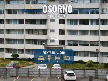 Departamento en venta en Oportunidad en el Sector Oriente (163035), Osorno - 1 baño