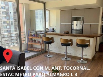 Departamento en venta en Manuel Antonio Tocornal Nº 532, Santiago - 2 dormitorios, 1 baño
