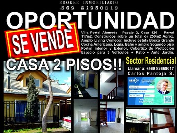 Casa en venta en Pasaje 2, Parral, Región del Maule 3630000, Chile, Parral - 2 dormitorios, 1 baño