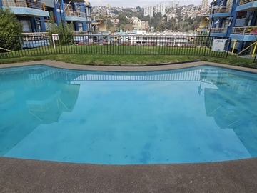 Departamento en arriendo mensual en Reñaca, Viña del Mar - 2 dormitorios, 1 baño
