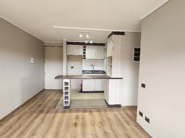 Departamento en arriendo mensual en Departamento en Cond.Circunvalacion Sur Valdivia - 2 dormitorios, 1 baño