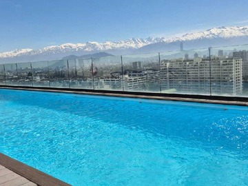 Departamento en arriendo mensual en Mall plaza egaña 3d,2b,1e a 1 cuadra del metro (181374), La Reina - 3 dormitorios, 2 baños