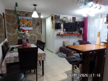 Departamento en venta en Departamento 3D, 1B, 1e, En la Floresta, Hualpen - 3 dormitorios, 1 baño