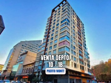Departamento en venta en Departamento en venta - alto potencial de renta (173673), Puerto Montt - 1 dormitorio, 1 baño