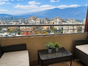 Departamento en venta en Av. Cristóbal Colón 5800, Las Condes - 2 dormitorios, 2 baños