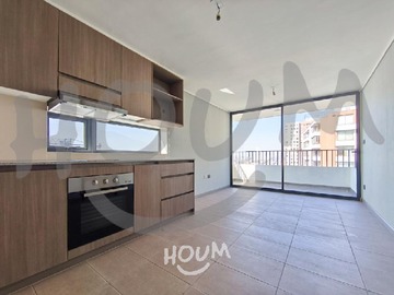Departamento en arriendo mensual en Avenida Vicuña Mackenna, La Florida - 1 dormitorio, 1 baño