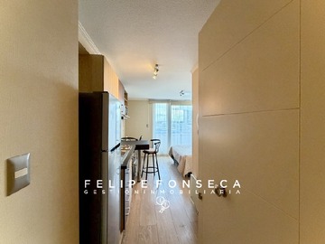 Departamento en arriendo mensual en Carrera casi esquina claro solar, Temuco - 1 dormitorio, 1 baño
