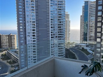 Departamento en arriendo mensual en Costa de montemar, Concón - 1 dormitorio, 1 baño