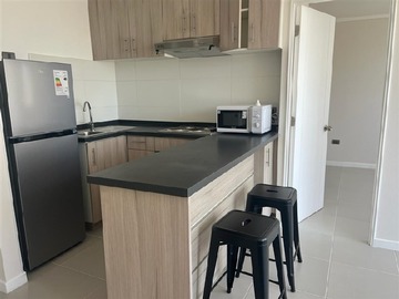 Departamento en arriendo mensual en Camino Iinternacional, Viña del Mar - 2 dormitorios, 2 baños