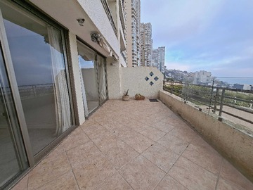 Departamento en venta en Cómodo departamento con vista al mar (166468), Viña del Mar - 3 dormitorios, 2 baños
