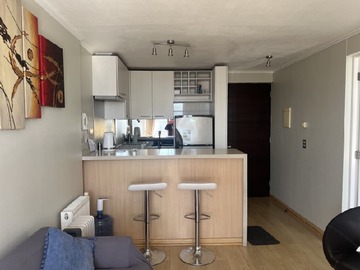 Departamento en arriendo mensual en Viana, a pasos de estación metro viña del mar, Viña del Mar - 2 dormitorios, 2 baños