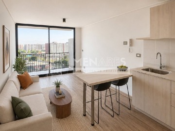 Departamento en arriendo mensual en vicuña mackenna 8833, La Florida - 1 dormitorio, 1 baño