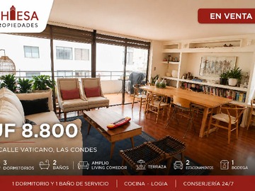 Venta / Departamento / Las Condes