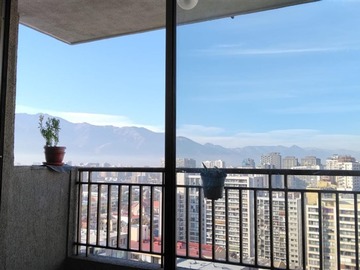 Departamento en venta en General Jofré - Vicuña Mackenna, Santiago - 1 dormitorio, 1 baño