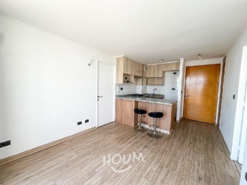 Departamento en arriendo mensual en Carvajal, La Cisterna - 2 dormitorios, 2 baños