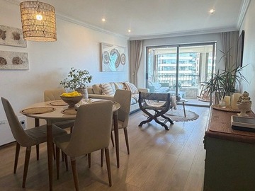 Departamento en arriendo mensual en Avenida benidorm, Viña del Mar - 1 dormitorio, 2 baños