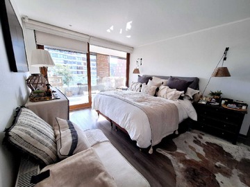 Departamento en arriendo mensual en Excelente Conectividad y Diseño Elegante (160379), Vitacura - 3 dormitorios, 2 baños