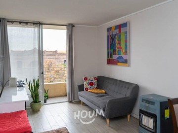 Departamento en venta en Portales, Santiago - 3 dormitorios, 2 baños