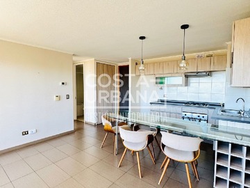 Departamento en arriendo mensual en Viña del Mar, Jardín del Mar, Viña del Mar - 2 dormitorios, 2 baños