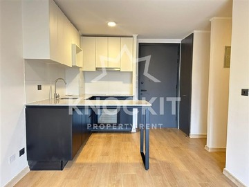 Departamento en arriendo mensual en Guillermo Mann 1401, Ñuñoa - 2 dormitorios, 1 baño