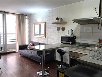 Departamento en venta en Metro Almagro y U. de Chile, Santiago - 1 dormitorio, 1 baño