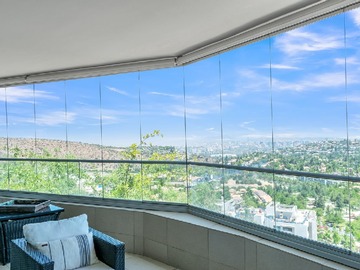 Departamento en venta en Las Condes, San Carlos de Apoquindo, Las Condes - 4 dormitorios, 3 baños