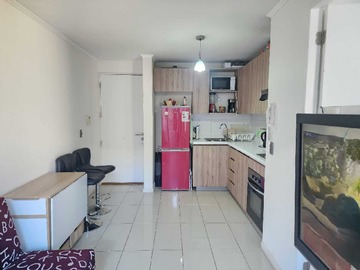 Departamento en arriendo mensual en Arriendo 1Dorm Metro Ecuador (164858), Estación Central - 1 dormitorio, 1 baño