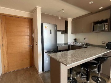 Departamento en arriendo mensual en Arriendo depto Av Antofagasta, Jardín del Mar (168656), Viña del Mar - 2 dormitorios, 1 baño