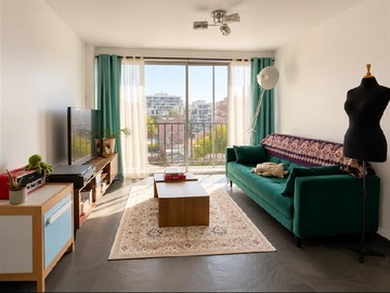 Departamento en arriendo mensual en Andacollo, Providencia, Providencia - 2 dormitorios, 2 baños