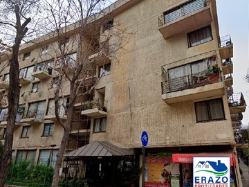 Departamento en arriendo mensual en Gorbea, Metro Toesca, Santiago - 2 dormitorios, 1 baño