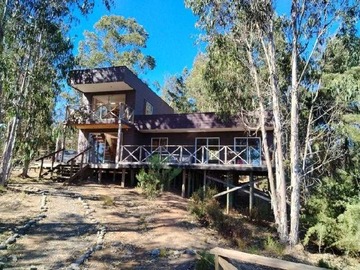 Casa en arriendo mensual en Casa 3d+2b | hot tub y sauna | loma larg tunquén (178275), Algarrobo - 3 dormitorios, 2 baños