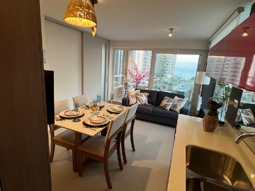 Departamento en arriendo mensual en Calle de La Luna, Concón - 2 dormitorios, 2 baños