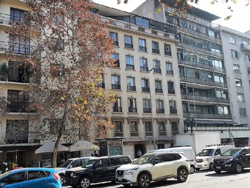 Departamento en arriendo mensual en José Miguel de la Barra - Merced - Parque Forestal Santiago Centro, Santiago - 1 dormitorio, 1 baño
