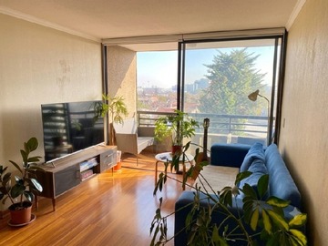 Departamento en arriendo mensual en Renato za, Providencia - 2 dormitorios, 2 baños