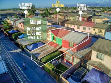 Casa en venta en comandante amengual, Maipú - 2 dormitorios, 2 baños