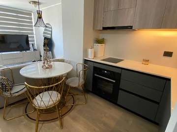 Departamento en venta en Excelente ubicación y conectividad (128746), Ñuñoa - 1 dormitorio, 1 baño