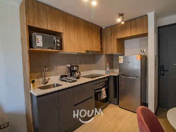 Departamento en arriendo mensual en Cóndor, Santiago - 1 dormitorio, 1 baño