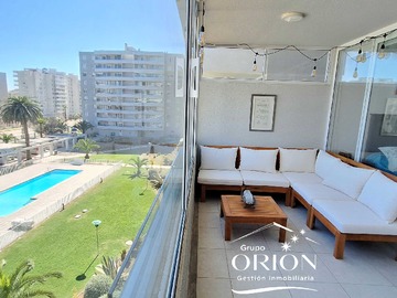 Departamento en arriendo mensual en Arriendo dpto amoblado año corrido (179895), La Serena - 3 dormitorios, 2 baños