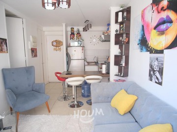 Departamento en venta en Eyzaguirre, Santiago - 1 dormitorio, 1 baño