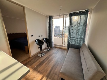 Departamento en arriendo mensual en Abtao 24, Estación Central - 1 dormitorio, 1 baño