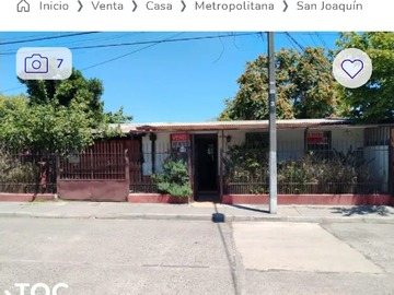 Venta / Casa / San Joaquín