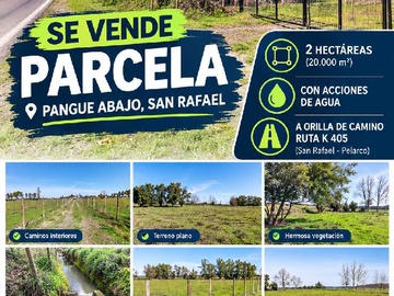 Terreno en venta en Venta parcela 2 hectáreas 1/4 a orilla de camino (177213), San Rafael